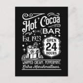 ノースポールホットココアバー シーズンポストカード (正面)