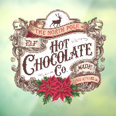 ノースポールホットチョコレート会社 ウィンドウサイン (シート3)