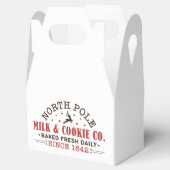 ノースポールミルククッキーのクリスマスホリデー フェイバーボックス (オープン)