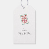 ノースポールヴィンテージサンカスタムタラベル ギフトタグ (裏面)