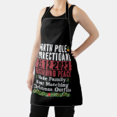 ノースポール刑務所　平穏を乱す家族 エプロン (インサイチュ)