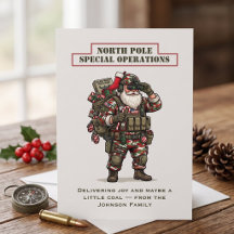 ノースポール特殊部隊 クリスマスカード