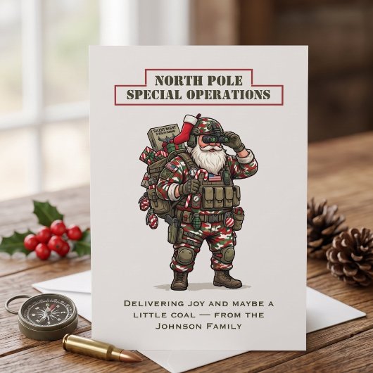 ノースポール特殊部隊 クリスマスカード