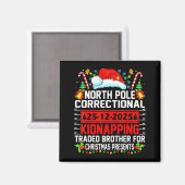 ノースポール矯正クリスマス誘拐取引 マグネット (正面/裏面)