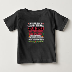 ノースポール矯正施設の平和を乱す家族 ベビーTシャツ