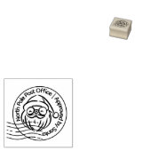 ノースポール郵便局 | サンタクロース承認済み ラバースタンプ (押印)