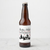 ノースポール・ブルーイング・カンパニー ビールラベル (正面)
