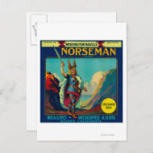 ノースマン オレンジ ラベル リアルト, CA ポストカード (正面/裏面)