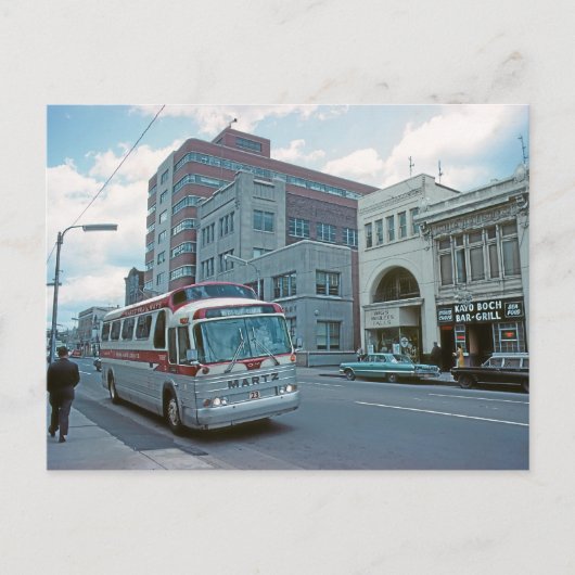 ノースメインストリート、ウィルクスバレ、ペンシルベニア州のポストカード ポストカード (正面)