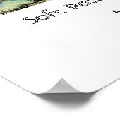 ノースヨークシャーのムーアプリントまたはポスター。 ポスター (角)