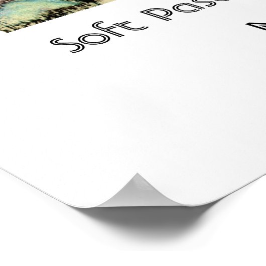 ノースヨークシャーのムーアプリントまたはポスター。 ポスター (角)