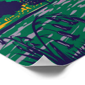 ノースヨークムーア国立公園イングランドヴィンテージ ポスター (角)