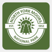 ノースヨークムーア国立公園サンツリーズ スクエアシール (正面)