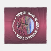 ノースヨークムーア フリースブランケット (正面(横))