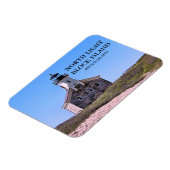 ノースライトハウス、ブロックアイランドRIフレキシマグネット マグネット (左側)