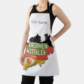 ノースラインウェストファリアドイツレトロNRWお土産 エプロン (インサイチュ)
