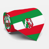 ノースライン州ウェストファリアネックタイ国旗 ネクタイ (ロール)