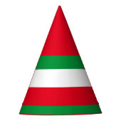 ノースライン州ウェストファリアパーティー帽子の国旗 パーティーハット (正面)