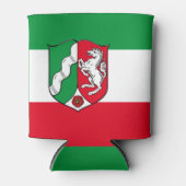 ノースライン・ウェストファリアクーラーボックス国旗 缶クーラー (正面)