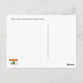 ノースラスティコ、プリンスエドワード島カナダ ポストカード (裏面)