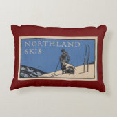 ノースランドスキーヴィンテージ アクセントクッション (裏面)