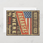 ノースリトルロックアーカンソー ポストカード (正面/裏面)