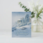 ノースリムロッジノスタルジックウィンターシーナリー シーズンポストカード (スタンド正面)