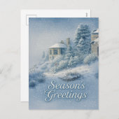 ノースリムロッジノスタルジックウィンターシーナリー シーズンポストカード (正面/裏面)