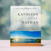 ノースレイクタホデスティネーションウェルカム アクリルサイン (ニュートラル)