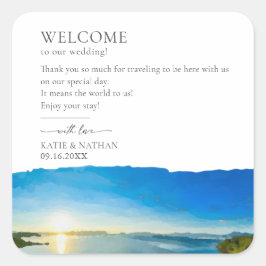 ノースレイクタホデスティネーション スクエアシール