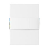 ノースレイクタホ目的地ウェディングベリーバンド 招待状ベリーバンド (裏面例)