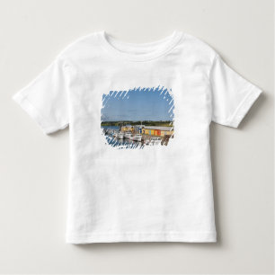 ノースレイクハーバー、プリンスエドワード島。 トドラーTシャツ