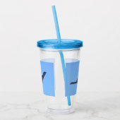 ノースロップグランマンB-2スピリットアクリルタンブラー アクリルタンブラー (左)