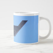 ノースロップグランマンB-2スピリットジャイアントコーヒーマグ ジャンボコーヒーマグカップ (右)