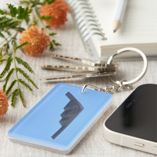 ノースロップグランマンB-2スピリット キーホルダー (正面右)