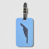 ノースロップグランマンB-2スピリット ラゲッジタグ (正面縦)