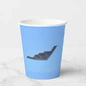 ノースロップグランマンB-2スピリット 紙コップ (正面)