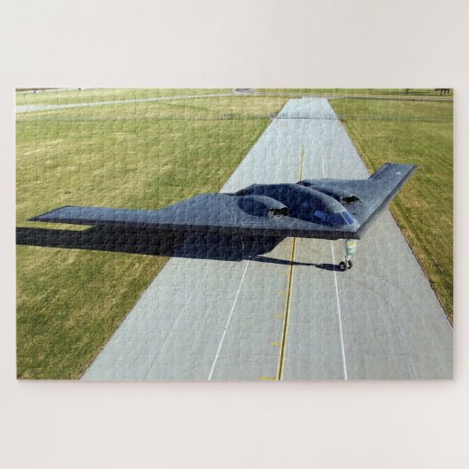 ノースロップB-2スピリット:米空軍のステルス戦力 ジグソーパズル (横)