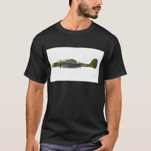 ノースロップP-61のクロゴケグモ Tシャツ
