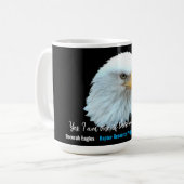 ノース氏:Yes、私はワシの民の一人だ! コーヒーマグカップ (正面左)