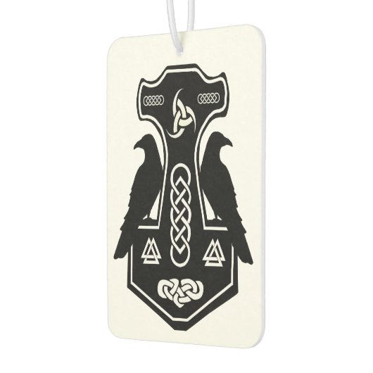 ノース異教のトールのハンマー カーエアーフレッシュナー (左)