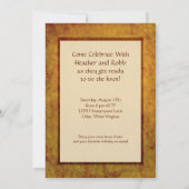 ノース神話のエンゲージメントパーティー カスタム 招待状 (裏面)