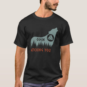ノース神話ウルフオジンの監視ガジャッリョ Tシャツ