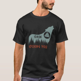 ノース神話ウルフオジンの監視ガジャッリョ Tシャツ