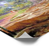 ノース – インディアンラバーツリーズ通りペルデニヤ ポスター (角)