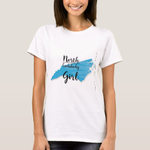 ノース·カッカラッキー·ガールTシャツ Tシャツ