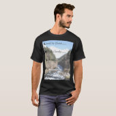 ノース・サンティアム川を愛するクラシックデザイン Tシャツ (正面フル)