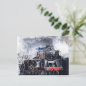 ノース・ノーフォーク鉄道蒸気機関車絵葉書 ポストカード (スタンド正面)
