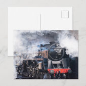 ノース・ノーフォーク鉄道蒸気機関車絵葉書 ポストカード (正面/裏面)