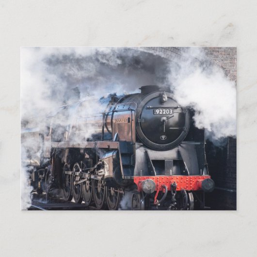 ノース・ノーフォーク鉄道蒸気機関車絵葉書 ポストカード (正面)